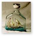 ship model and ship in bottle